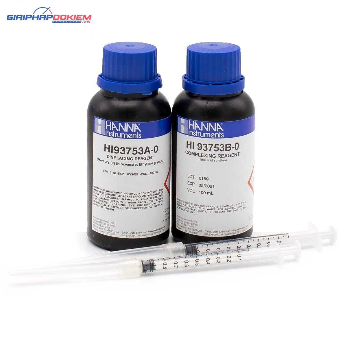 Máy Quang Đo Cloride (Cl-) Trong Nước Sạch Hanna HI97753 Máy Quang Đo Cloride (Cl-) Trong Nước Sạch Hanna HI97753
