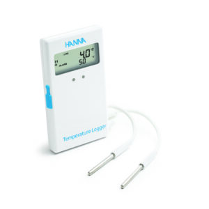 Nhiệt Kế Ghi Dữ Liệu Với 2 Cảm Biến Bên Ngoài Hanna HI148-4
