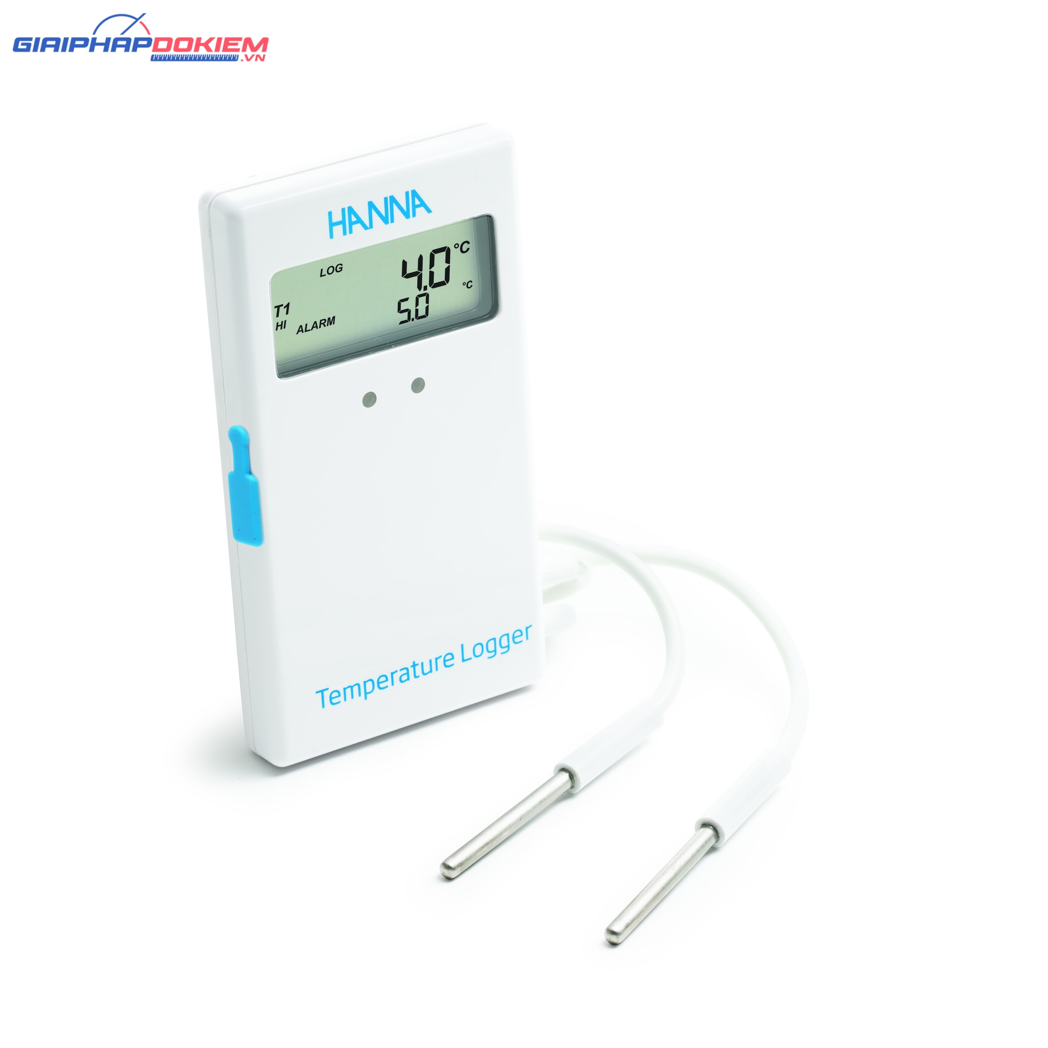 Nhiệt Kế Ghi Dữ Liệu Với 2 Cảm Biến Bên Ngoài Hanna HI148-4 2 Nhiệt Kế Ghi Dữ Liệu Với 2 Cảm Biến Bên Ngoài Hanna HI148-4