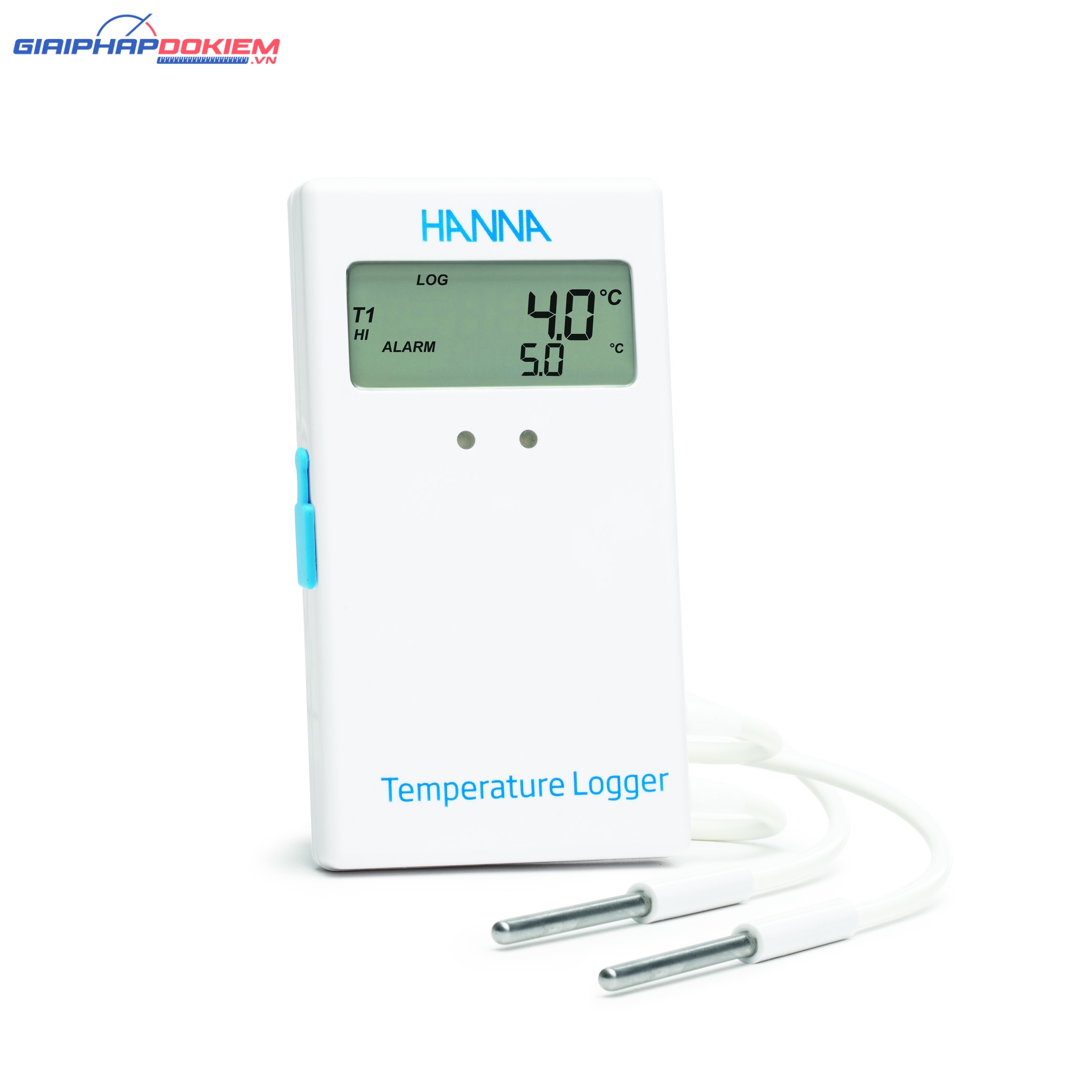Nhiệt Kế Ghi Dữ Liệu Với 2 Cảm Biến Bên Ngoài Hanna HI148-4 4 Nhiệt Kế Ghi Dữ Liệu Với 2 Cảm Biến Bên Ngoài Hanna HI148-4