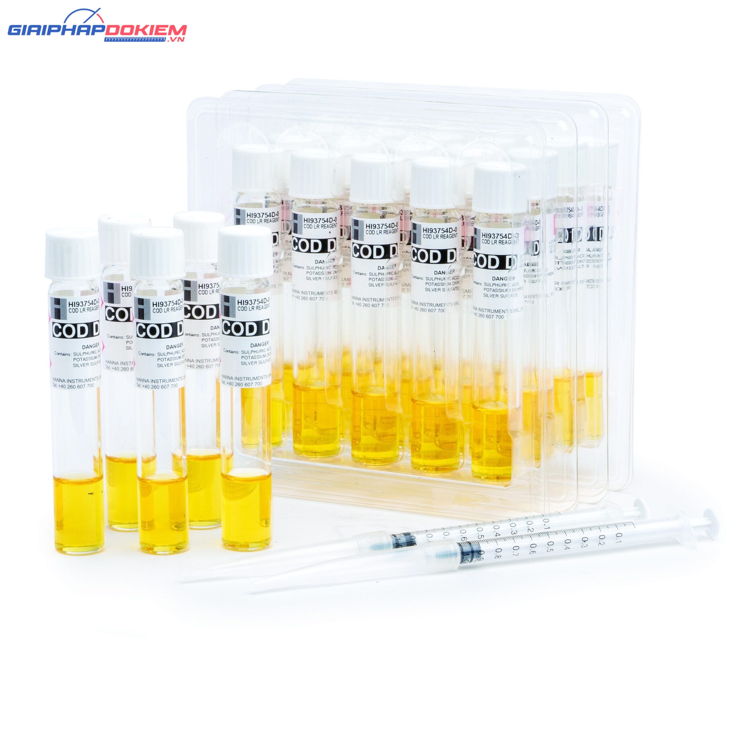 Thuốc Thử COD Không Thủy Ngân Thang Thấp 0 - 150 mg/L (25 ống) Hanna HI93754D-25 2 Thuốc Thử COD Không Thủy Ngân Thang Thấp 0 - 150 mg/L (25 ống) Hanna HI93754D-25
