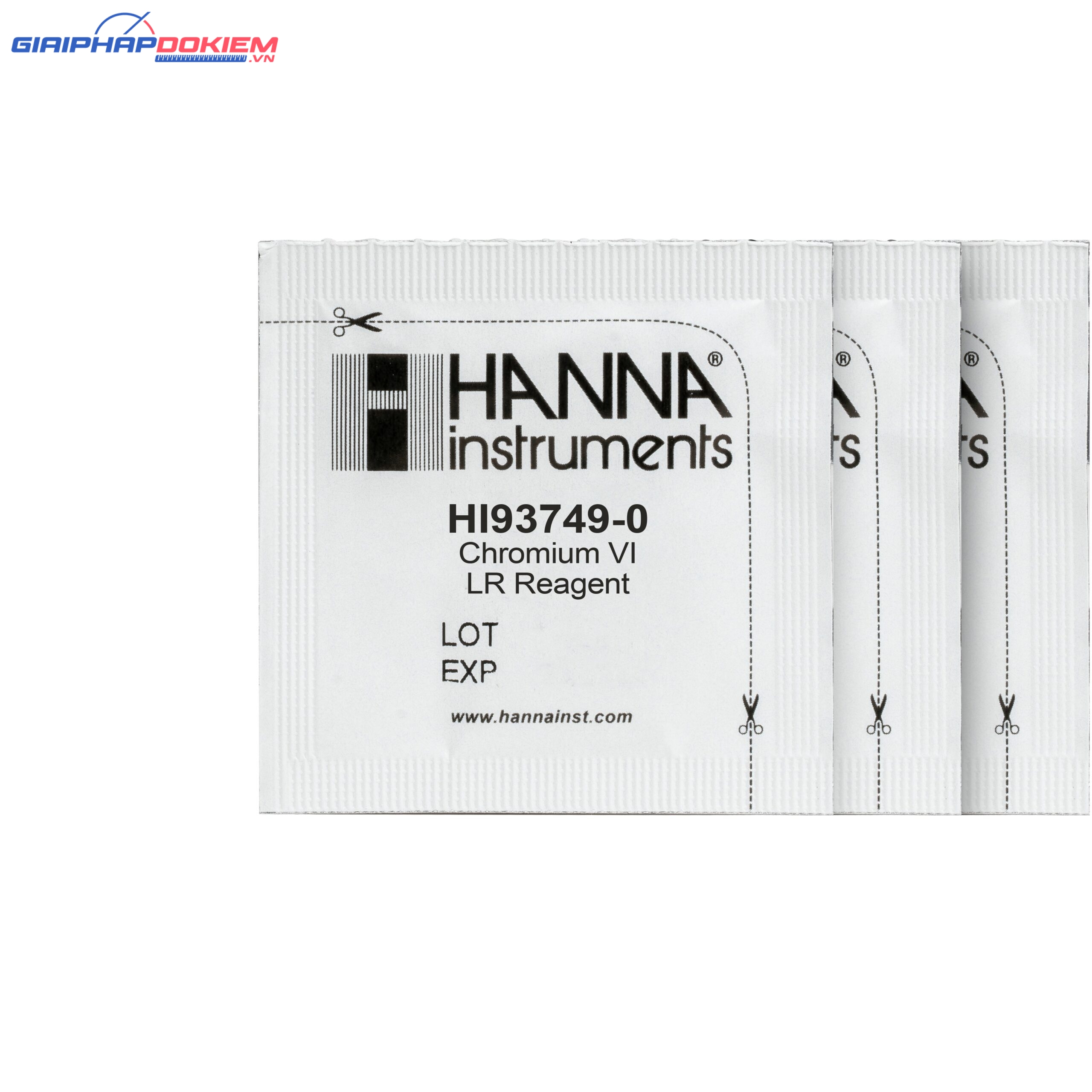 Thuốc Thử Crôm VI Thang Thấp, 100 lần Hanna HI93749-01 1 Thuốc Thử Crôm VI Thang Thấp, 100 lần Hanna HI93749-01