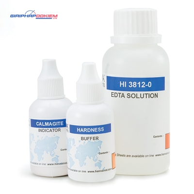 Thuốc Thử Độ Cứng Tổng (0-300mg/L) Cho Test Kit HI3812, 100 Lần Đo Hanna HI3812-100 1 Thuốc Thử Độ Cứng Tổng (0-300mg/L) Cho Test Kit HI3812, 100 Lần Đo Hanna HI3812-100