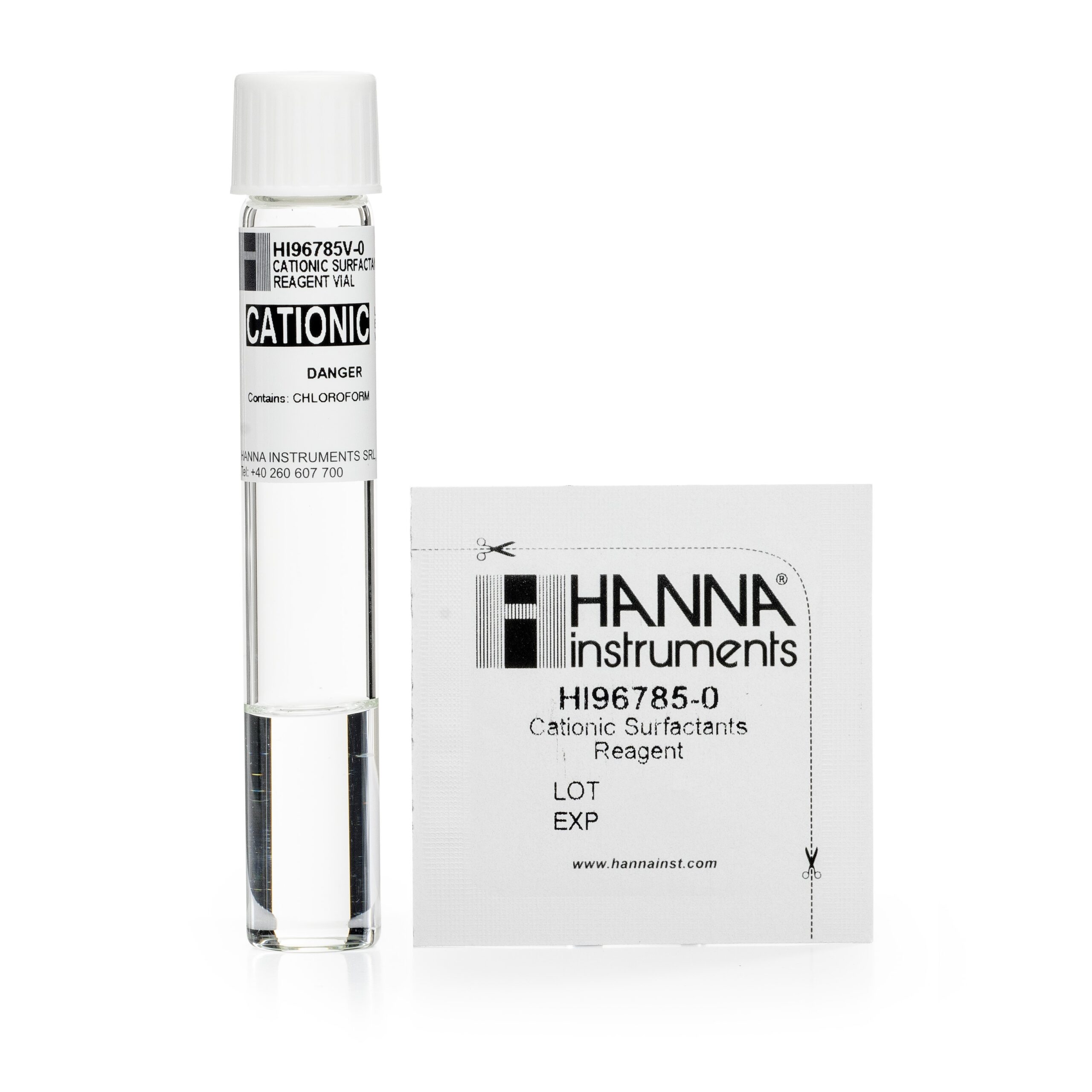 Thuốc Thử Đo Độ Hoạt Động Bề Mặt Cationic, 25 Lần Đo Hanna HI96785-25 3 Thuốc Thử Đo Độ Hoạt Động Bề Mặt Cationic, 25 Lần Đo Hanna HI96785-25