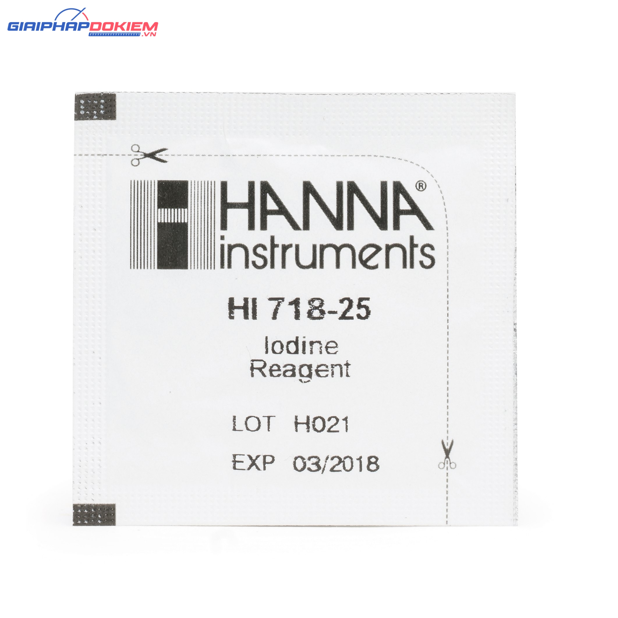 Thuốc Thử Dùng Cho Checker Iot HI718, 25 Lần Đo Hanna HI718-25 1 Thuốc Thử Dùng Cho Checker Iot HI718, 25 Lần Đo Hanna HI718-25