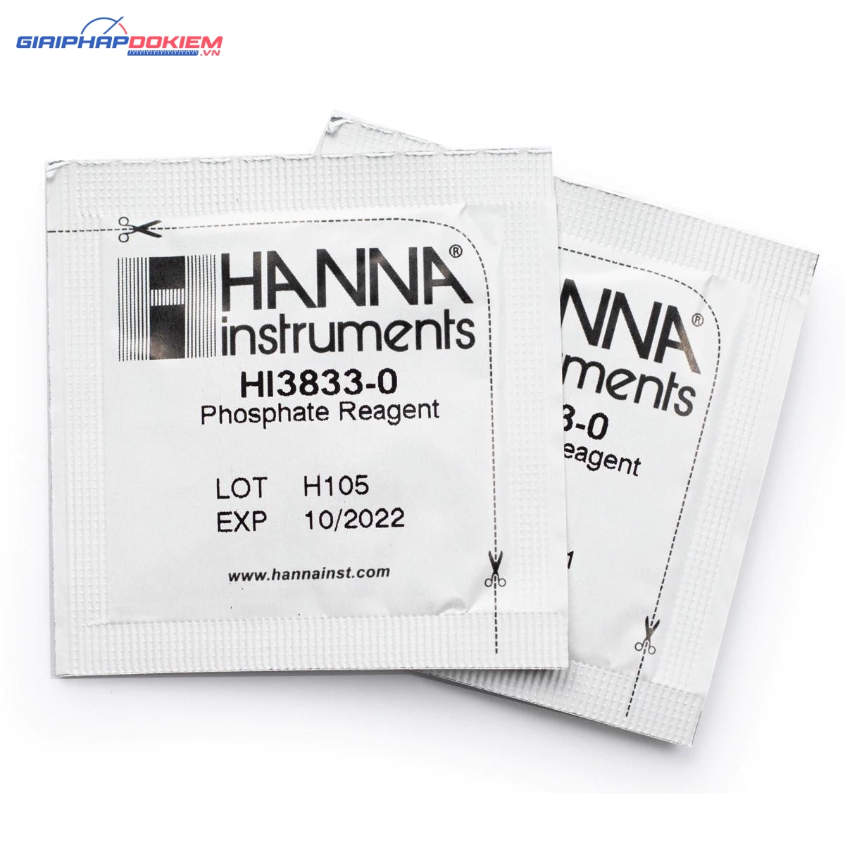 Thuốc Thử Photphat (0-5mg/L) Cho HI3833, 50 Lần Đo Hanna HI3833-050 1 Thuốc Thử Photphat (0-5mg/L) Cho HI3833, 50 Lần Đo Hanna HI3833-050