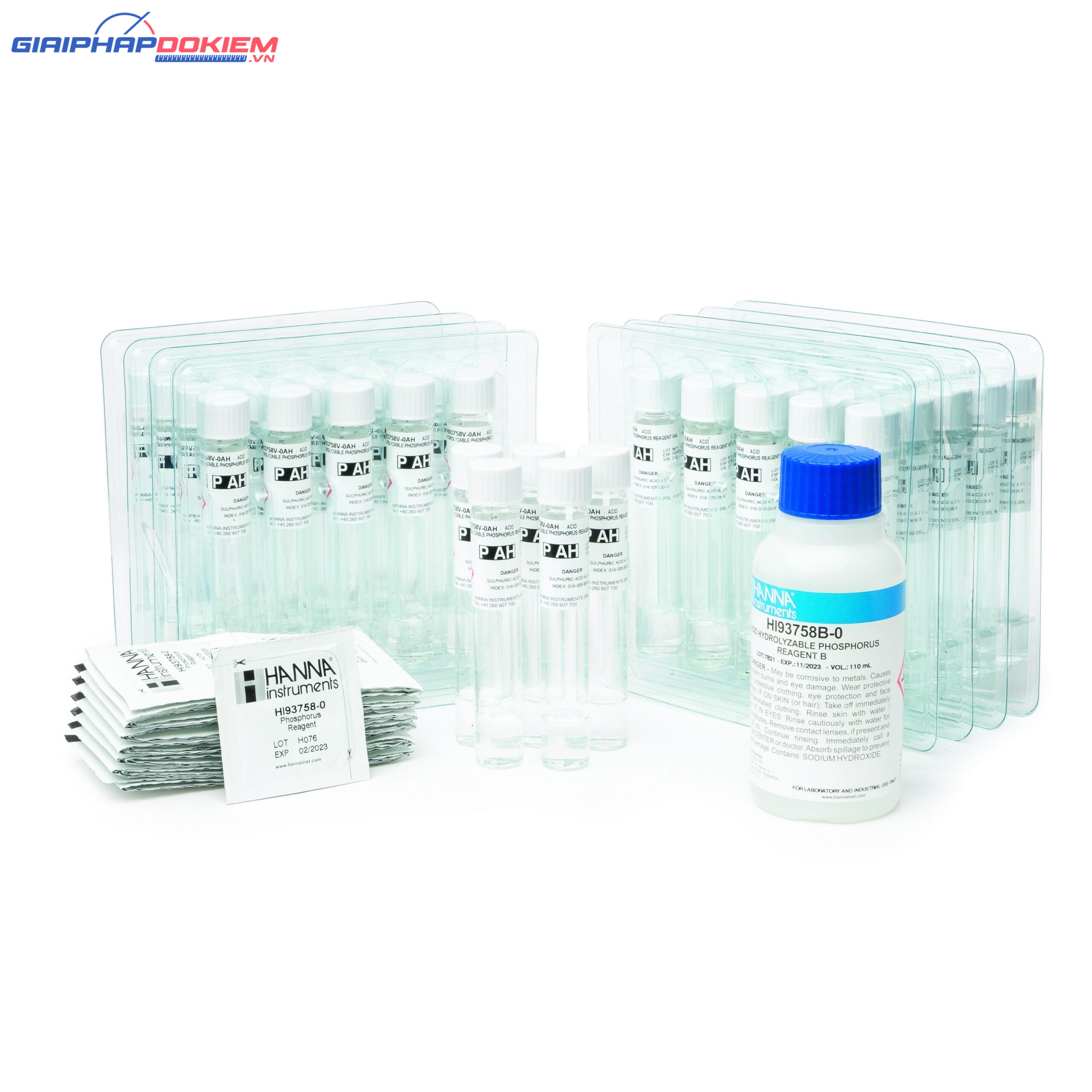 Thuốc Thử Photpho Thủy Phân Axit (50 lần) Hanna HI93758B-50 2 Thuốc Thử Photpho Thủy Phân Axit (50 lần) Hanna HI93758B-50