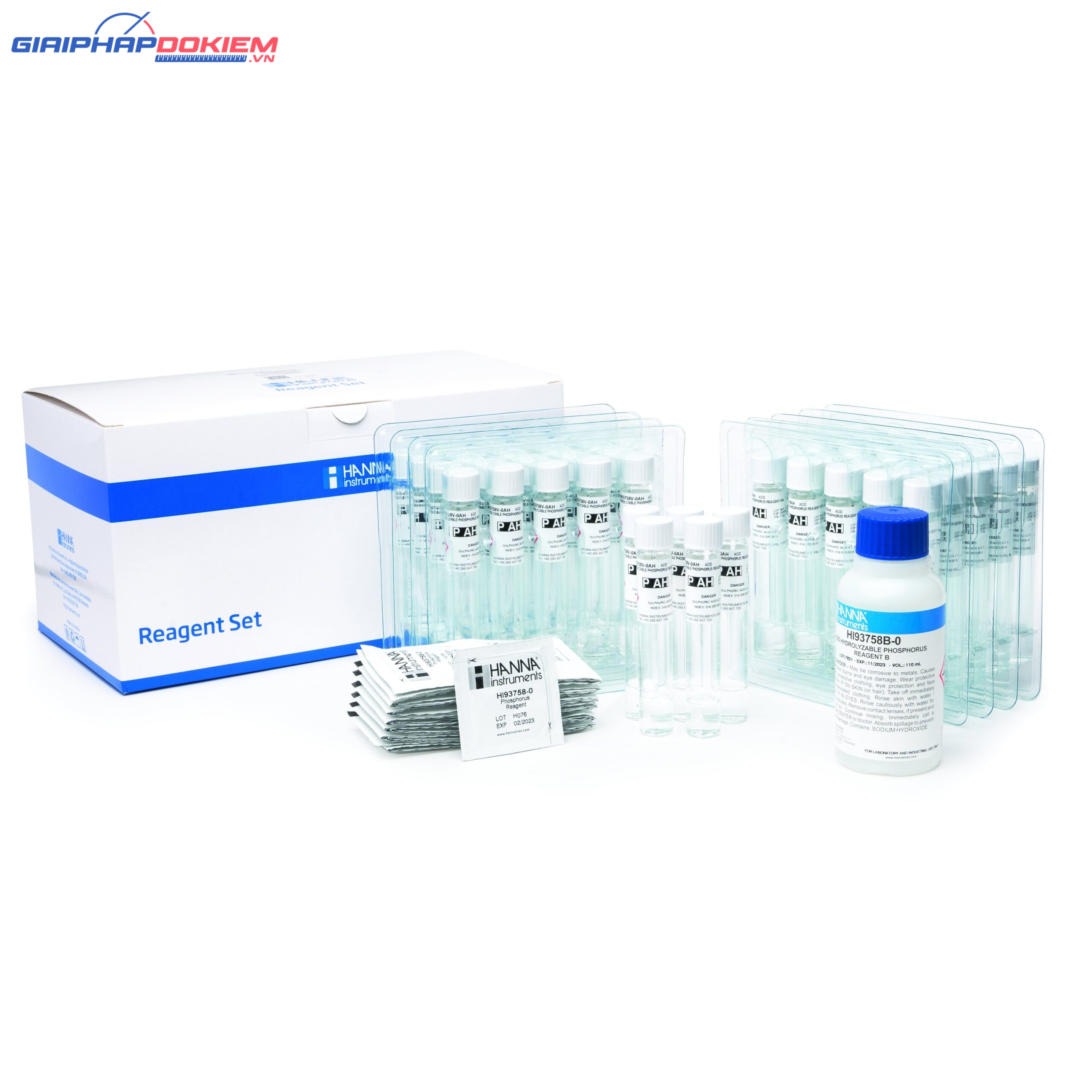 Thuốc Thử Photpho Thủy Phân Axit (50 lần) Hanna HI93758B-50 3 Thuốc Thử Photpho Thủy Phân Axit (50 lần) Hanna HI93758B-50