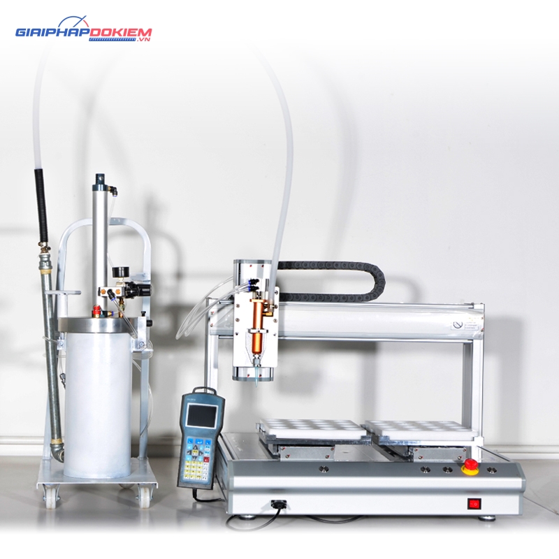 Robot phun keo 4 trục để bàn Waterun DJ-5331 5 Robot phun keo 4 trục để bàn Waterun DJ-5331