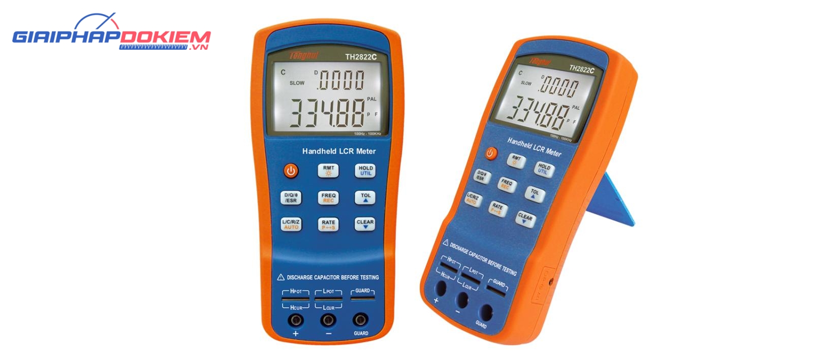 Máy đo LCR cầm tay Tonghui TH2822C 19 Máy đo LCR cầm tay Tonghui TH2822C