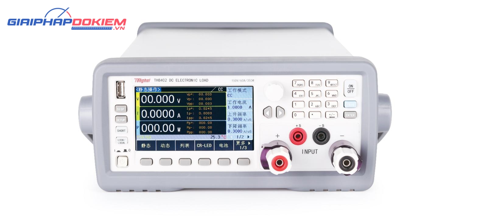 Tải điện tử DC lập trình Tonghui TH8402 10 Tải điện tử DC lập trình Tonghui TH8402