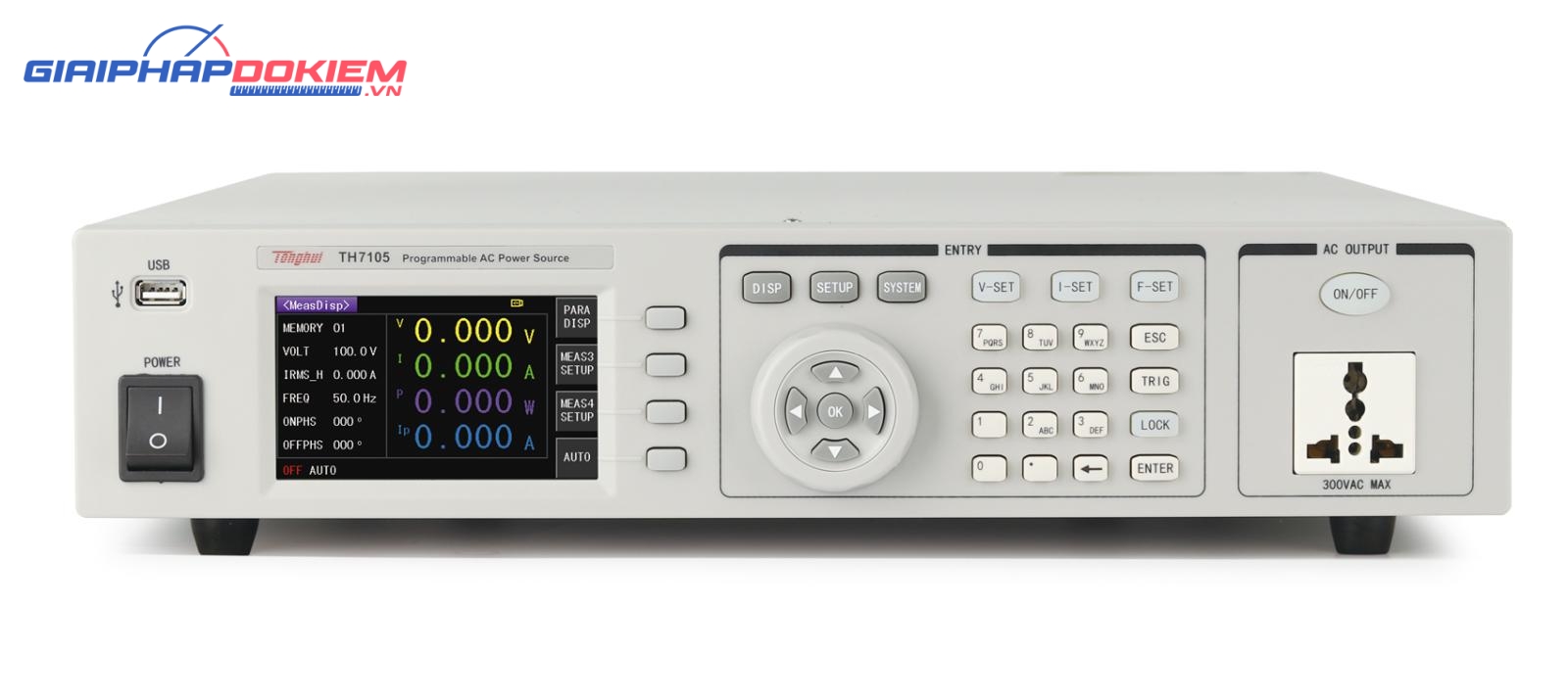 Bộ nguồn lập trình AC Tonghui TH7105 19 Bộ nguồn lập trình AC Tonghui TH7105