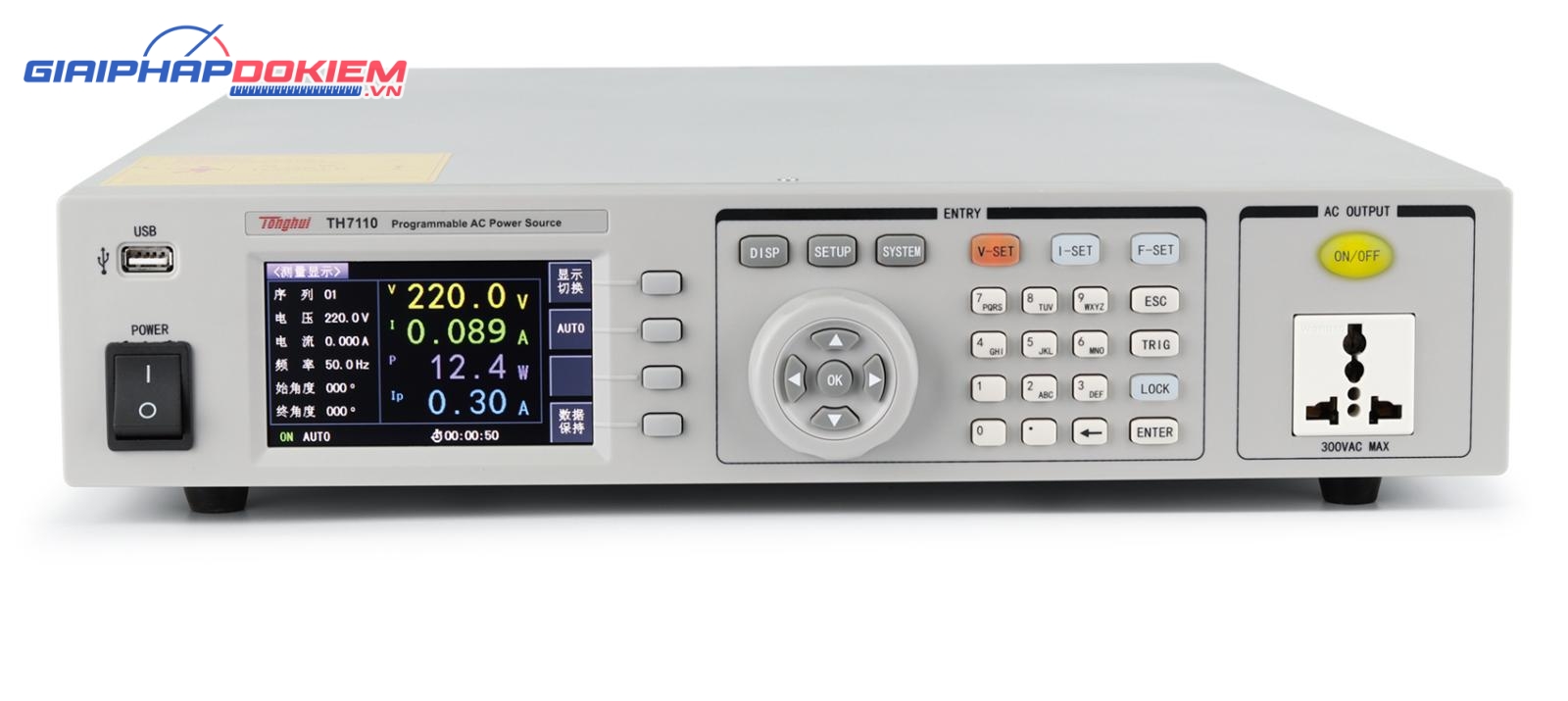 Bộ nguồn lập trình AC Tonghui TH7110 12 Bộ nguồn lập trình AC Tonghui TH7110