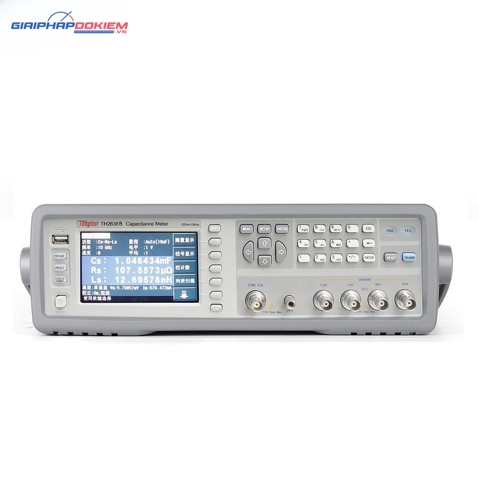 Máy kiểm tra tụ điện tốc độ cao Tonghui TH2638B 9 Máy kiểm tra tụ điện tốc độ cao Tonghui TH2638B