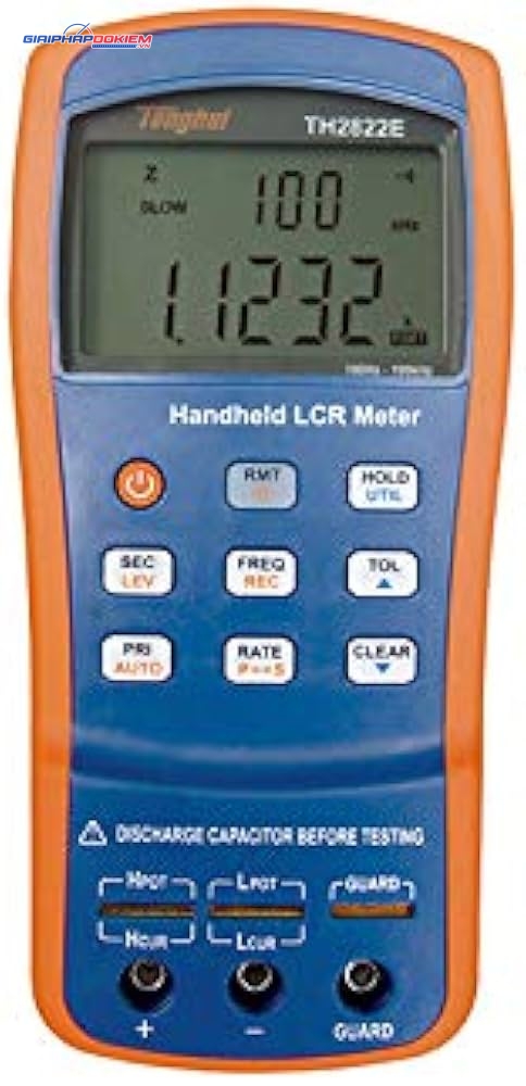 Máy đo LCR cầm tay Tonghui TH2822E 15 Máy đo LCR cầm tay Tonghui TH2822E