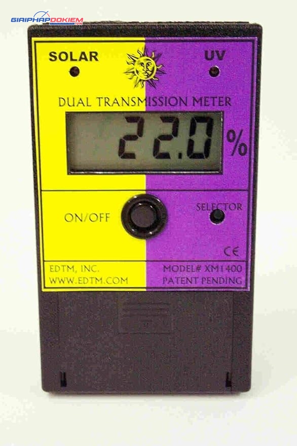 Máy đo 2 thông số UV & Solar EDTM XM1400 6 Máy đo 2 thông số UV & Solar EDTM XM1400