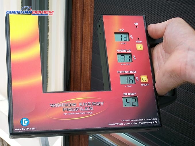 Máy Đo Cách Nhiệt Phim & Kính 4 Thông Số EDTM WP4500 28 Máy Đo Cách Nhiệt Phim & Kính 4 Thông Số EDTM WP4500