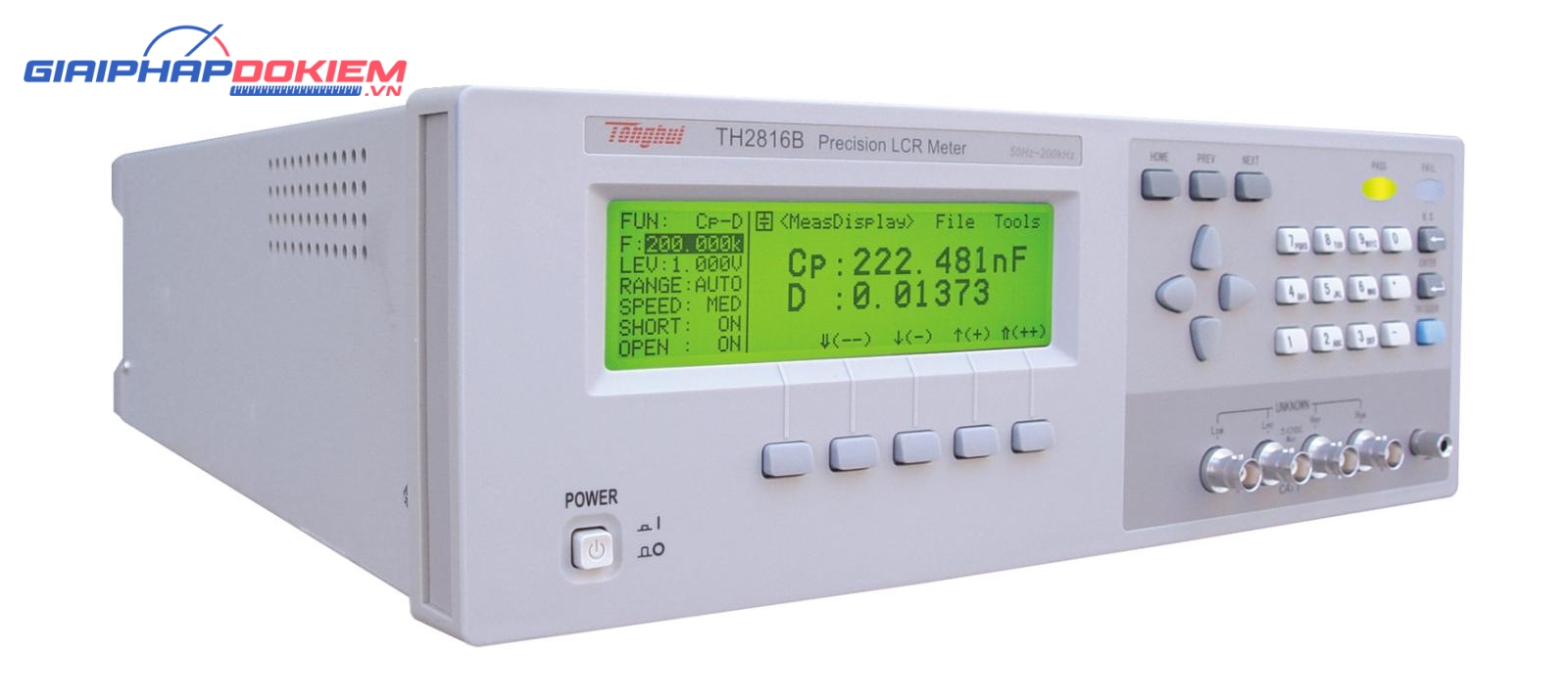 Máy đo LCR TongHui TH2816B 200kHz 5 Máy đo LCR TongHui TH2816B 200kHz