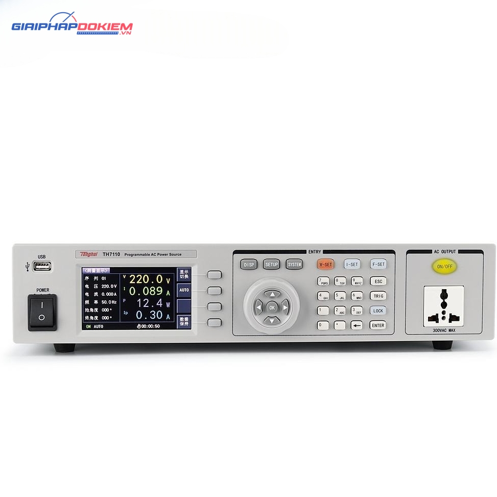 Bộ nguồn lập trình AC Tonghui TH7110 21 Bộ nguồn lập trình AC Tonghui TH7110