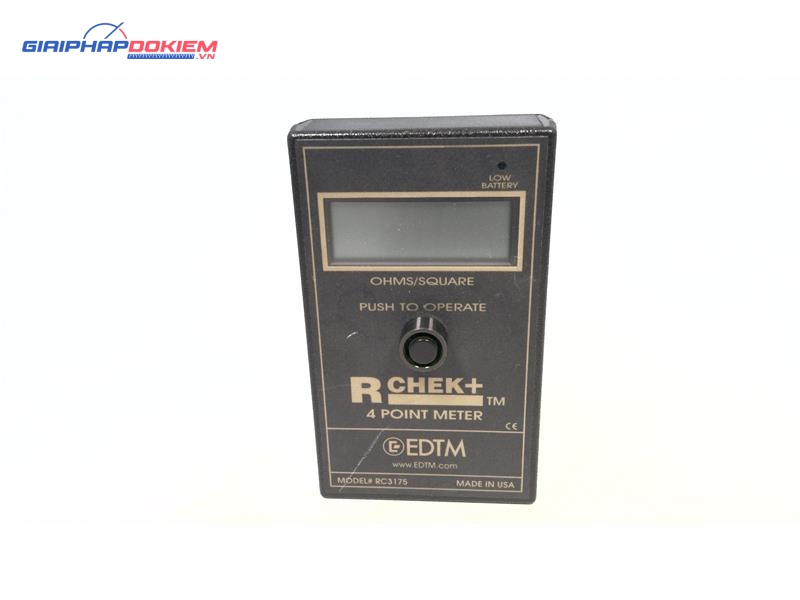 Máy đo trở kháng bề mặt EDTM RC3175 9 Máy đo trở kháng bề mặt EDTM RC3175