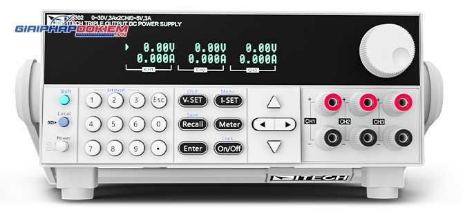 Bộ nguồn DC 3 kênh ITECH IT6300 7 Bộ nguồn DC 3 kênh ITECH IT6300