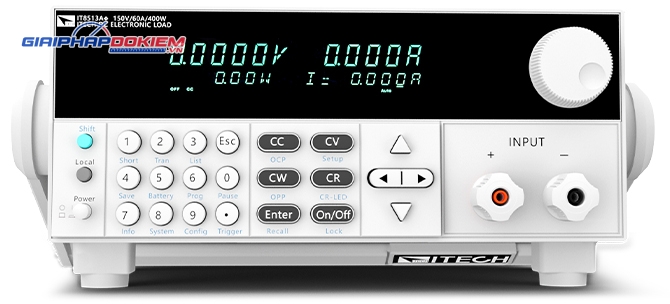 Tải điện tử lập trình DC ITECH IT8500+ 4 Tải điện tử lập trình DC ITECH IT8500+