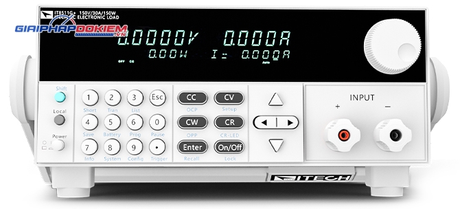 Tải điện tử lập trình DC ITECH IT8500G+ 4 Tải điện tử lập trình DC ITECH IT8500G+