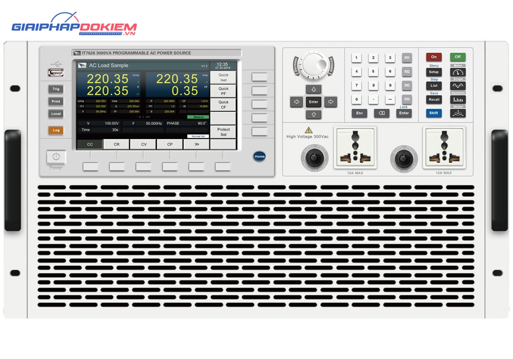 Bộ nguồn AC có thể lập trình ITECH IT7600 11 Bộ nguồn AC có thể lập trình ITECH IT7600