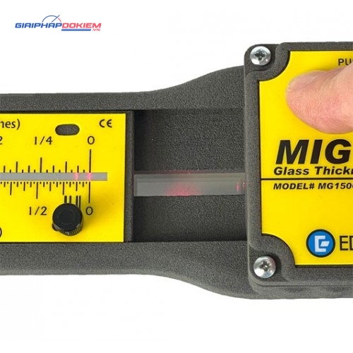 Máy đo độ dày kính EDTM MG1500 18 Máy đo độ dày kính EDTM MG1500