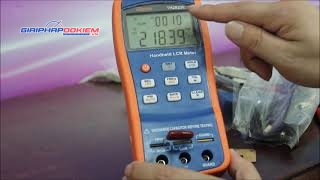 Máy đo LCR cầm tay Tonghui TH2822E 18 Máy đo LCR cầm tay Tonghui TH2822E