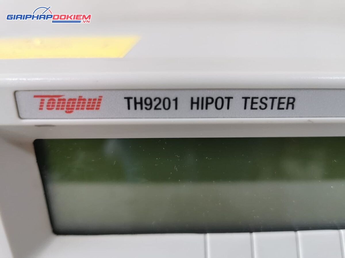 Máy kiểm tra Hipot Tonghui TH9201 11 Máy kiểm tra Hipot Tonghui TH9201