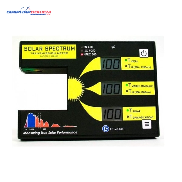 Máy đo quang phổ mặt trời EDTM SS2450 6 Máy đo quang phổ mặt trời EDTM SS2450