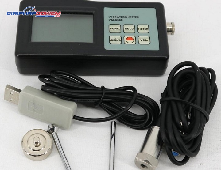 Máy Đo Độ Rung Cầm Tay LANDTEK VM-6360 8 Máy Đo Độ Rung Cầm Tay LANDTEK VM-6360