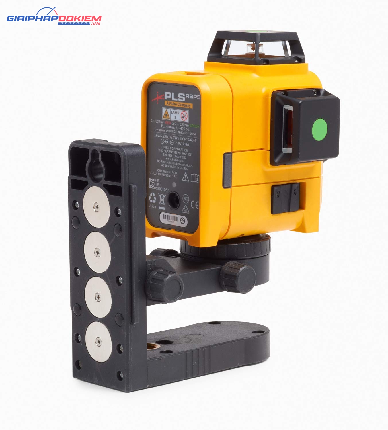 Máy cân mực laser FLUKE PLS 3x360G (65m, tia xanh) 5 Máy cân mực laser FLUKE PLS 3x360G (65m, tia xanh)