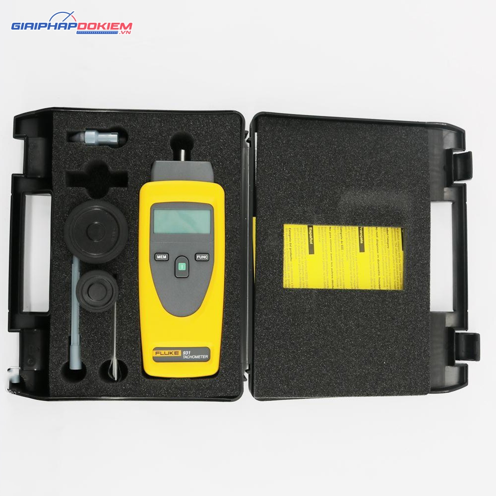 Máy đo tốc độ vòng quay FLUKE-931 ESP (FLUKE-, tiếp xúc, không tiếp xúc) 5 Máy đo tốc độ vòng quay FLUKE-931 ESP (FLUKE-, tiếp xúc, không tiếp xúc)