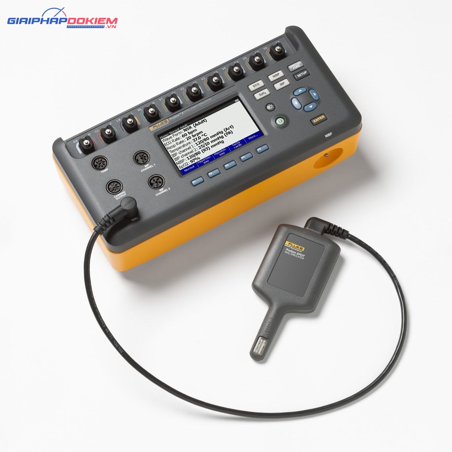 Thiết bị kiểm tra, hiệu chuẩn Monitor theo dõi bệnh nhân FLUKE Prosim 8 4 Thiết bị kiểm tra, hiệu chuẩn Monitor theo dõi bệnh nhân FLUKE Prosim 8