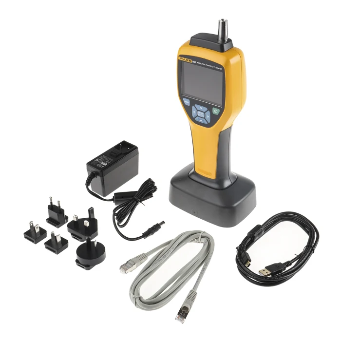 Máy đếm hạt bụi Fluke 985 11 FLUKE 985 Fluke | Fluke 985 Data Logging Air Quality Meter for Humidity, Temperature, +40°C Max, 95%RH Max, Battery, Mains-Powered | 762-1247 | RS Components