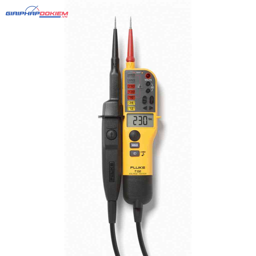 Máy đo điện áp và kiểm tra liên tục FLUKE-T130 4 Máy đo điện áp và kiểm tra liên tục FLUKE-T130