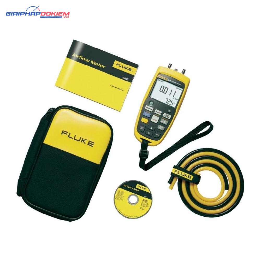 Máy đo áp suất chênh lệnh, nhiệt độ FLUKE-922 (±40 mbar) 5 Máy đo áp suất chênh lệnh, nhiệt độ FLUKE-922 (±40 mbar)
