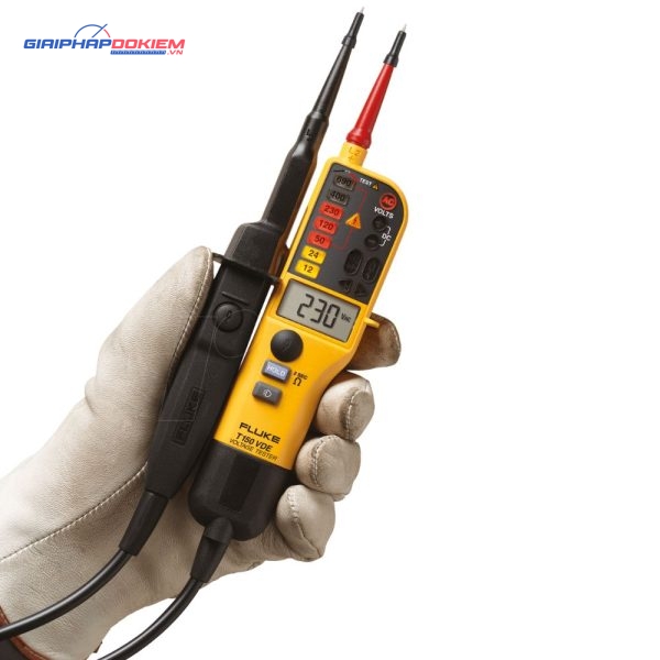 Máy đo điện áp và kiểm tra liên tục FLUKE-T150 5 Máy đo điện áp và kiểm tra liên tục FLUKE-T150