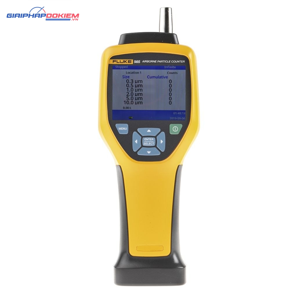 Máy đếm hạt bụi Fluke 985 9 Máy đếm hạt bụi Fluke 985