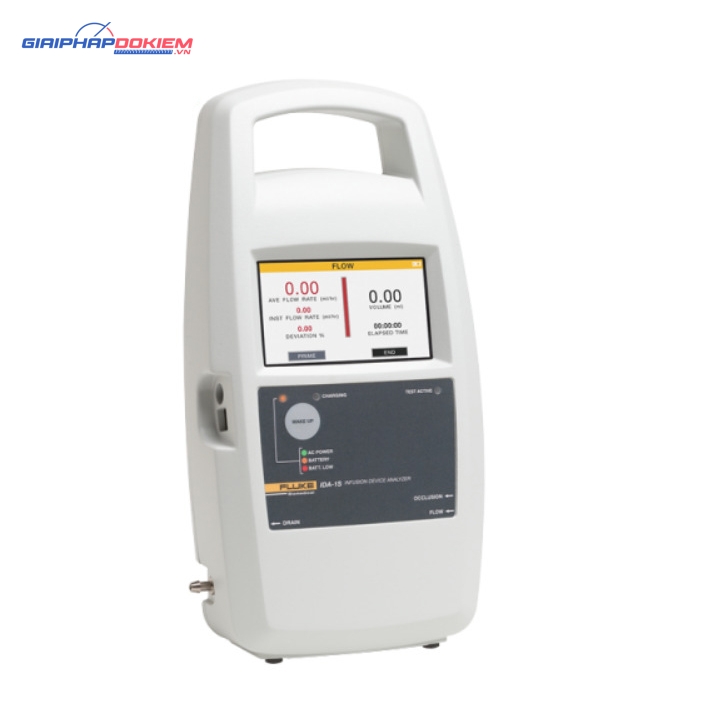 Thiết bị kiểm tra, hiệu chuẩn bơm truyền dịch, tiêm điện lưu động FLUKE IDA-1S 3 Thiết bị kiểm tra, hiệu chuẩn bơm truyền dịch, tiêm điện lưu động FLUKE IDA-1S