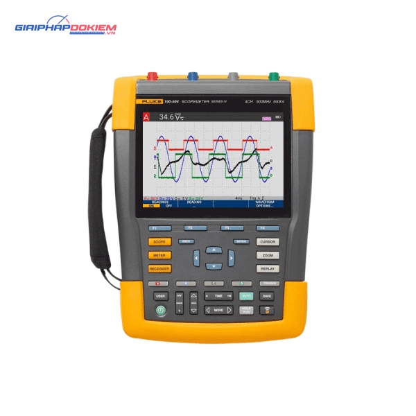 Máy hiện sóng cầm tay FLUKE-190-062-III (60Mhz, 2CH, 625 MS/s, Cách ly) 4 Máy hiện sóng cầm tay FLUKE-190-062-III (60Mhz, 2CH, 625 MS/s, Cách ly)