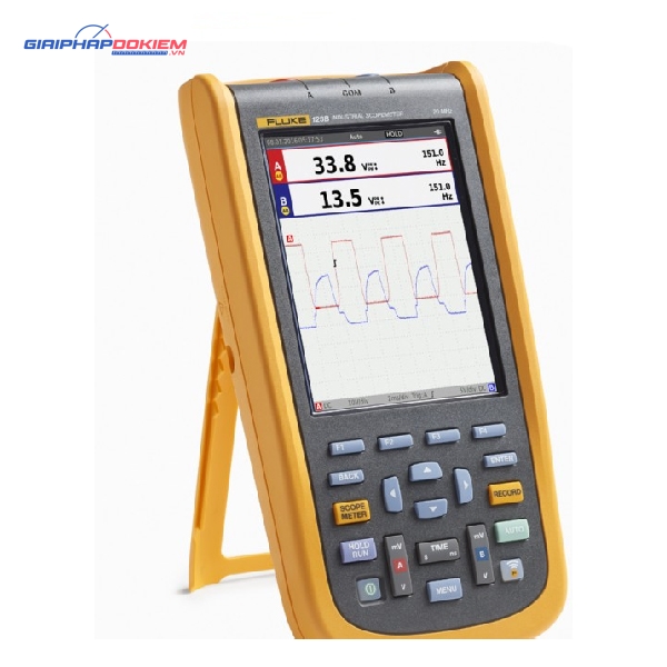 Máy hiện sóng cầm tay FLUKE-123B/INT/S (20 MHz, 2 CH, Phần mềm FlukeView) 6 Máy hiện sóng cầm tay FLUKE-123B/INT/S (20 MHz, 2 CH, Phần mềm FlukeView)