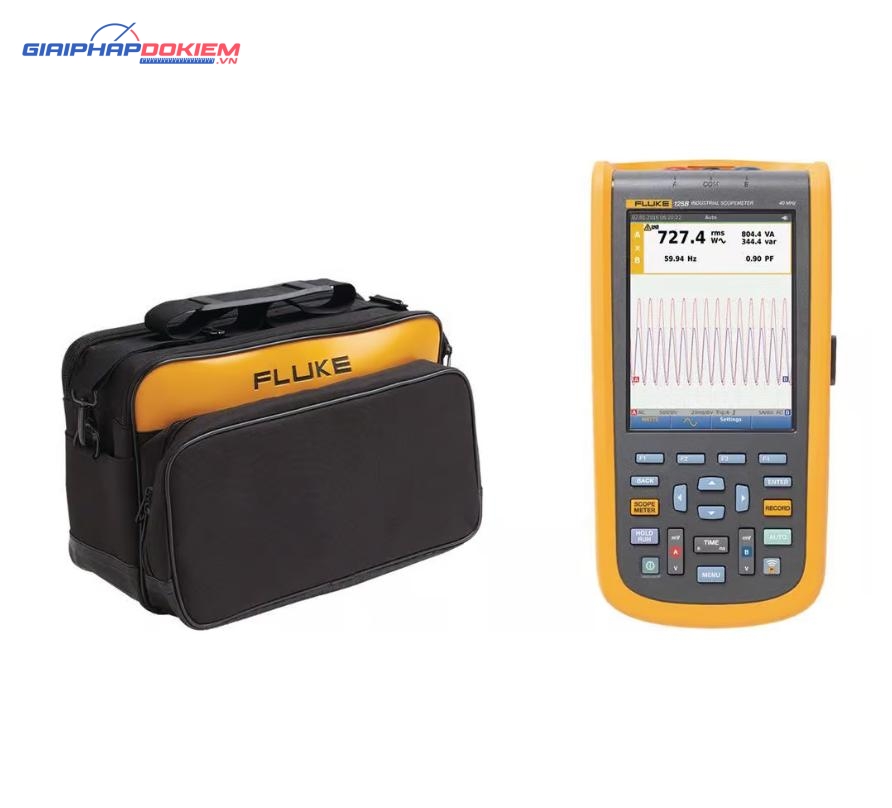 Máy hiện sóng cầm tay FLUKE-125B/INT (40Mhz, 2CH, kẹp dòng 400A) 5 Máy hiện sóng cầm tay FLUKE-125B/INT (40Mhz, 2CH, kẹp dòng 400A)