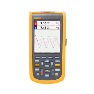 Máy hiện sóng cầm tay FLUKE-125B/INT/S (40Mhz, 2CH,kẹp dòng 400A, FlukeView)