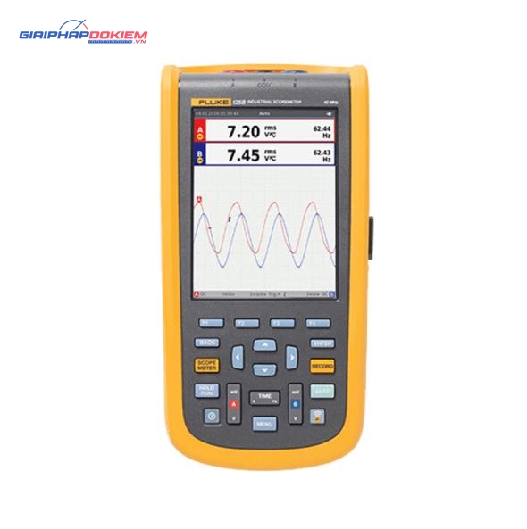 Máy hiện sóng cầm tay FLUKE-125B/INT/S (40Mhz, 2CH,kẹp dòng 400A, FlukeView) 6 Máy hiện sóng cầm tay FLUKE-125B/INT/S (40Mhz, 2CH,kẹp dòng 400A, FlukeView)