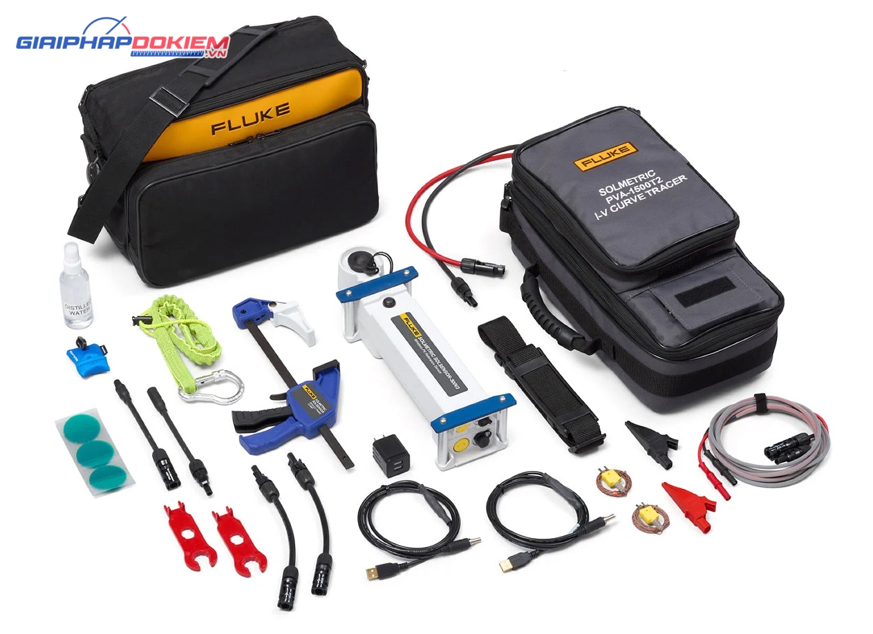 Máy phân tích quang điện, đo IV FLUKE-PVA-1500T2 (1500V DC, 10A) 9 Máy phân tích quang điện, đo IV FLUKE-PVA-1500T2 (1500V DC, 10A)
