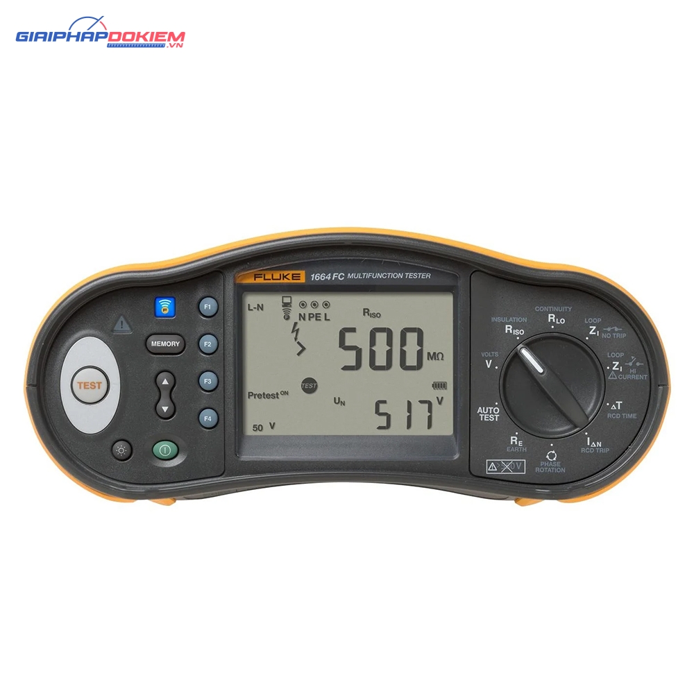 Thiết bị kiểm tra lắp đặt đa chức năng FLUKE FLK-1664FC SCH 6 Thiết bị kiểm tra lắp đặt đa chức năng FLUKE FLK-1664FC SCH