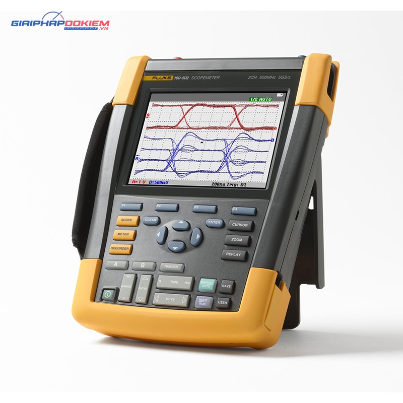 Máy hiện sóng cầm tay FLUKE-190-502-III (500Mhz, 2CH, 5 GS/s, Cách ly) 6 Máy hiện sóng cầm tay FLUKE-190-502-III (500Mhz, 2CH, 5 GS/s, Cách ly)